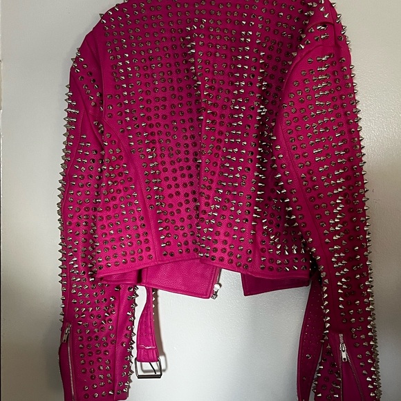 Spikey Pink Jacket - Picture 4 of 5